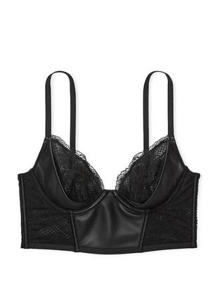 Корсет victoria's secret very sexy faux leather top