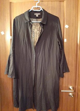 Испансаое віскозне плаття сорочка для повної