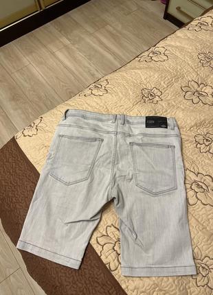 Капри  шорты мужские джинс стрейч классные стильные удобные практичные6 фото