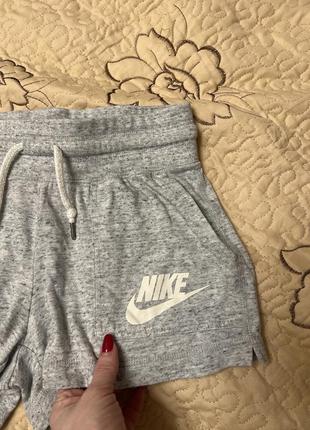 Шорты nike w nsw gym vntg pe short женские классные стильные спортивные оригинал бренд3 фото