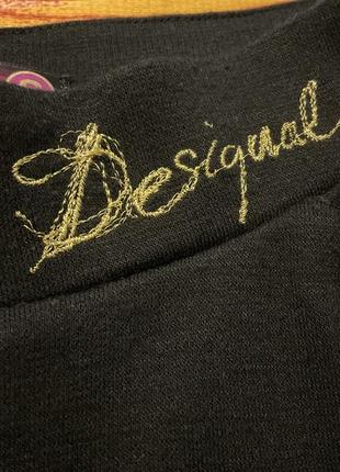 Трикотажная расширенная юбочка от бренда desigual/s/5 фото