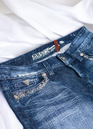 Брендовые стильные ровные джинсы guess оригинал5 фото