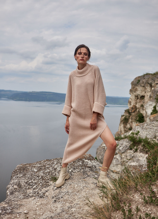 Сукня светр 🔥 платье вязкая премиум качества5 фото