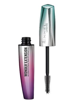 Тушь удлиняющая для ресниц rimmel wonder`extension тон 001 very black 11 мл3 фото