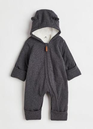 Комбінезон з капюшоном від h&m ріст 62 і 74   см