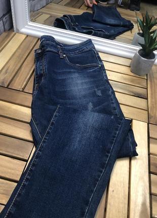 Джинси жіночі скінні skinny jeans висока посадка3 фото