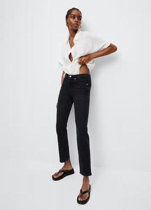 Джинсы slim comfort со средней посадкой mango - 34, 36, 38, 40, 422 фото