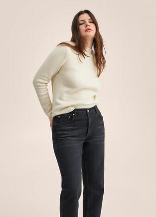 Джинси slim comfort із середньою посадкою mango — 34, 36, 38, 40, 427 фото