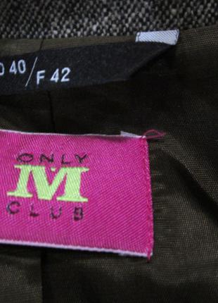 Піджак only, m (40) вовна шовк, як новий!5 фото