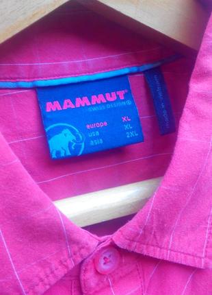 Мужская треккинговая рубашка фирмы мammut   на короткий рукав8 фото