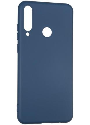 Чохол fiji full soft premium для huawei y6p силікон бампер dark blue