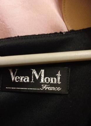 Чорна сукня vera mont3 фото