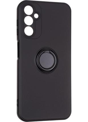 Чехол fiji holder ring для samsung galaxy a14 (a145 / a146) бампер накладка с подставкой black
