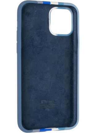 Чехол fiji colorfull для apple iphone 11 pro бампер накладка aquamarine3 фото