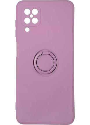 Чехол fiji holder ring для samsung galaxy m12 (m127) бампер накладка с подставкой marsal