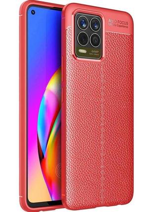 Чехол fiji focus для realme 8 / realme 8 pro силикон original soft touch красный