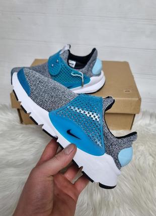 Кроссовки nike sock dart kjcrd wolf 819686-0045 фото