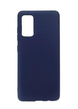 Чохол fiji soft для samsung galaxy a32 (a325) силікон бампер темно-синій