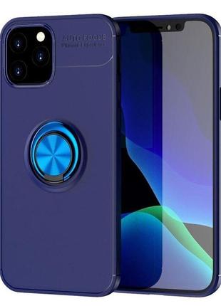 Чохол fiji hold для apple iphone 12 mini бампер накладка з підставкою blue