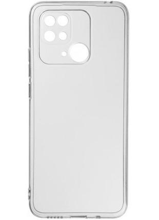 Чехол fiji ultra thin для xiaomi redmi 10c силикон бампер transparent