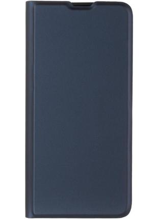 Чехол fiji shell для samsung galaxy a03 core (a032) книжка book cover с магнитом blue