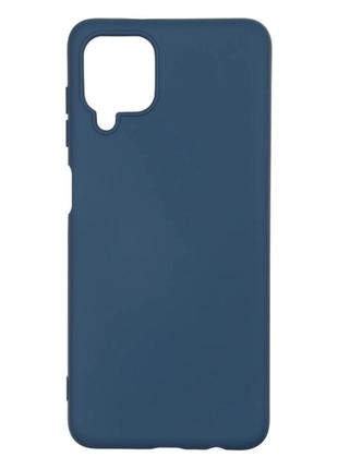 Чехол fiji soft для samsung galaxy m53 5g (m536) силикон бампер темно-синий