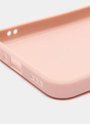 Чехол fiji soft для oppo a17 силикон бампер светло-розовый4 фото