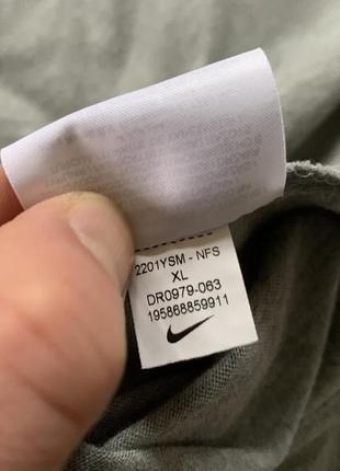 Мужская хлопковая футболка с принтом the nike tee8 фото