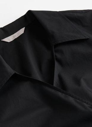 Сорочка жіноча h&m, колір чорний😍6 фото