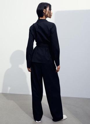 Сорочка жіноча h&m, колір чорний😍4 фото