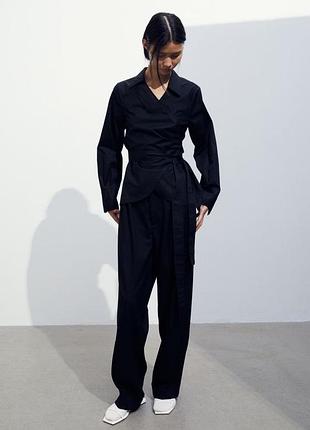 Сорочка жіноча h&m, колір чорний😍3 фото
