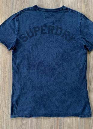 Чоловіча футболка з принтом тай дай superdry3 фото