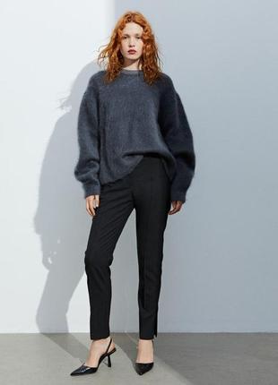 Брюки женские h&m, цвет темно-серый😍 брюки