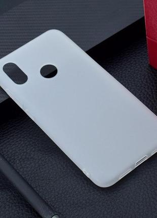 Чехол для xiaomi redmi note 6 pro силикон soft touch бампер матовый