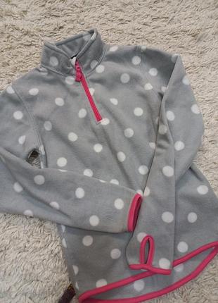 Флісова кофта для дівчинки в ідеалі