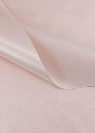 Бумага тишью перламутровая розовая 70см х 50см (упаковка 20 шт)1 фото