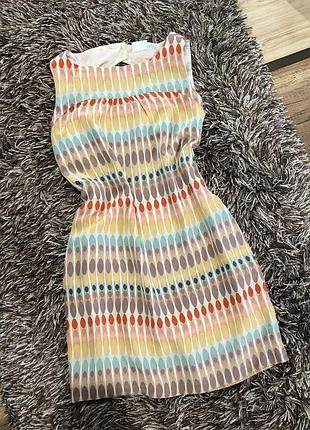 Шелковое платье next