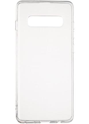 Чохол fiji ultra thin для samsung galaxy s10 plus (g975) силікон бампер transparent