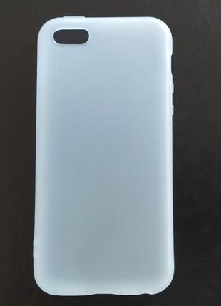 Чехол fiji soft для apple iphone 8 plus силикон бампер прозрачный белый