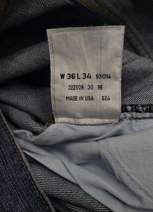 Чоловічі джинси levis 501 оригінал7 фото