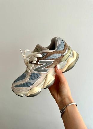 Кроссовки new balance 👕 9060 “mushroom &amp; aluminium” premium