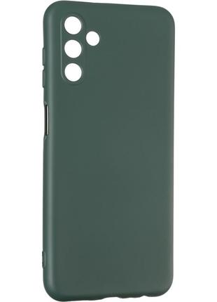 Чехол fiji full soft premium для samsung galaxy a14 (a145 / a146) силикон бампер dark green