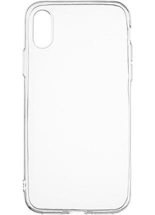 Чохол fiji ultra thin для apple iphone xs max силікон бампер transparent