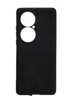 Чехол fiji soft для huawei p50 pro силикон бампер черный