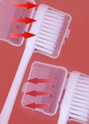 Зубна щітка lesko для людей із тремором або артритом із фіксатором навчально-реабілітаційне обладнання6 фото