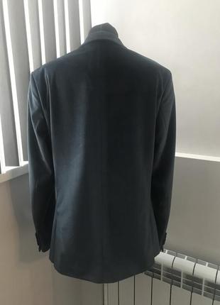 Вилюровый мужской пиджак от moss london p.40n/102см/ euro 505 фото