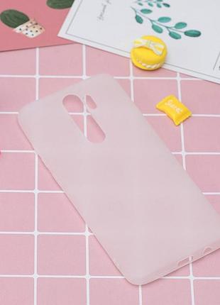 Чохол soft touch для xiaomi redmi note 8 pro силікон бампер матовий