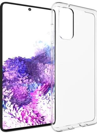 Чехол fiji ultra thin для samsung galaxy s20 (g980) силикон бампер transparent1 фото