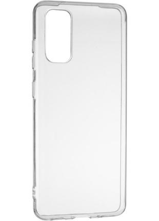 Чехол fiji ultra thin для samsung galaxy s20 (g980) силикон бампер transparent2 фото