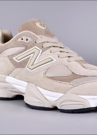 Мужские кроссовки new balance 9060 beige2 фото